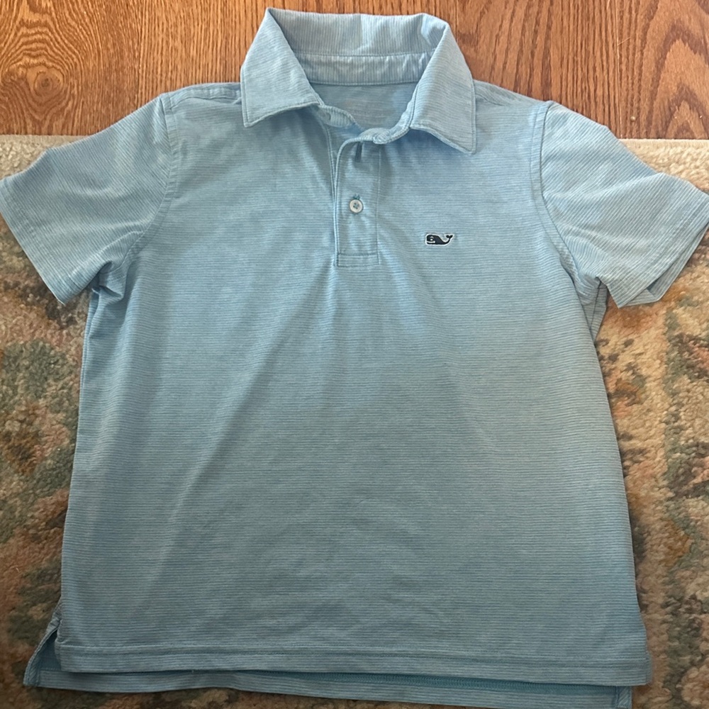 Vineyard Vines Light Blue Kids Polo Shirt